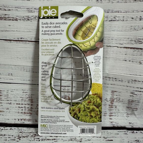 Joie MSC Avocado Dicer 18/8 Stainless Steel Blades New - Picture 2 of 6